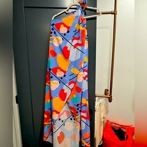 Crosby high low one shoulder flowy dress